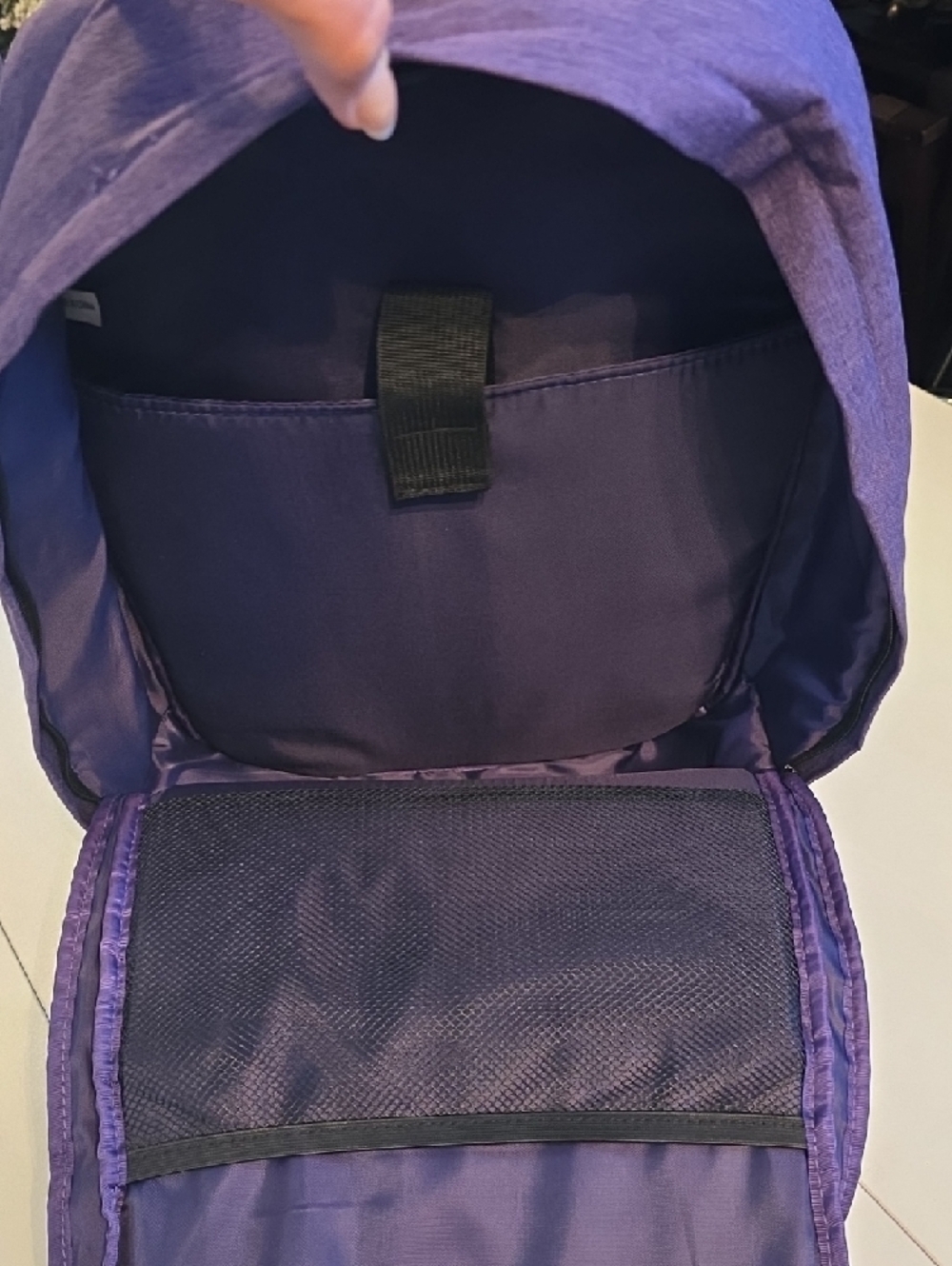TWITCH Partner Purple and Black Backpack - Picture 3 of 4